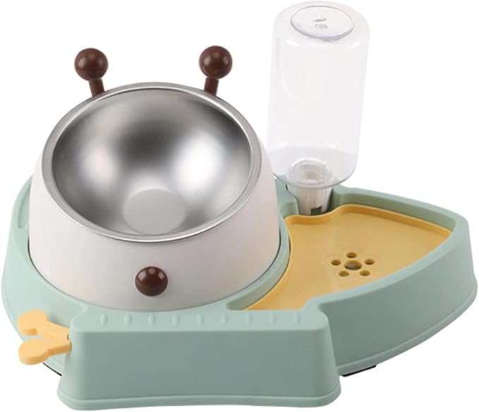 Stainless Steel Adjustable Elevated Dog Bowl Set With Detachable Stand Size C - Image 1