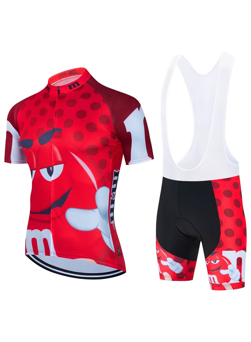 KUYING Summer Short Sleeved Cycling Suit Set  - Image 1