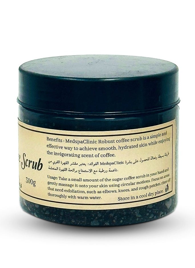 MEDSPACLINIC Robust Coffee Body Scrub 300g  - Image 2