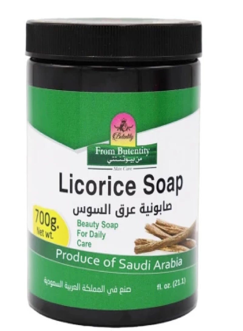 Butentity Licorice Soap for Daily Care 700g
