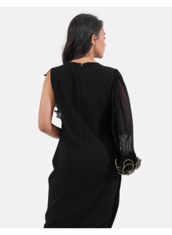 Obaha Gold thread dress - M - Image 3