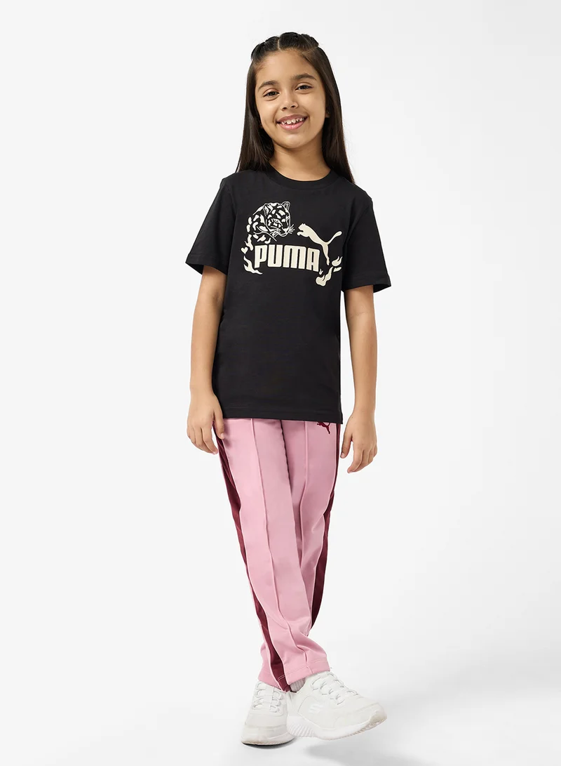 PUMA Youth Flaming Love Graphic T-Shirt