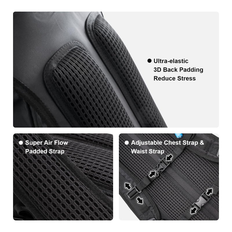 EVERFUN Hydration Backpack 18L Hiking Water Backpack with 3L Water Bladder, Women Men Hydration Pack Insulated Daypack Lightweight Hydropack with Rain Cover for Hiking, Cycling, Running, Festivals - Image 4