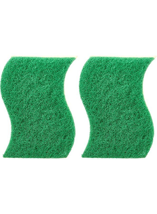 Rozenbal Dishwashing Sponges, 2 Pieces - Yellow and Green