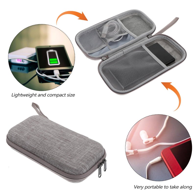 Battery Holder Organizer Travel Storage Case For Power Bank Earphone USB Flash Drive - Image 5