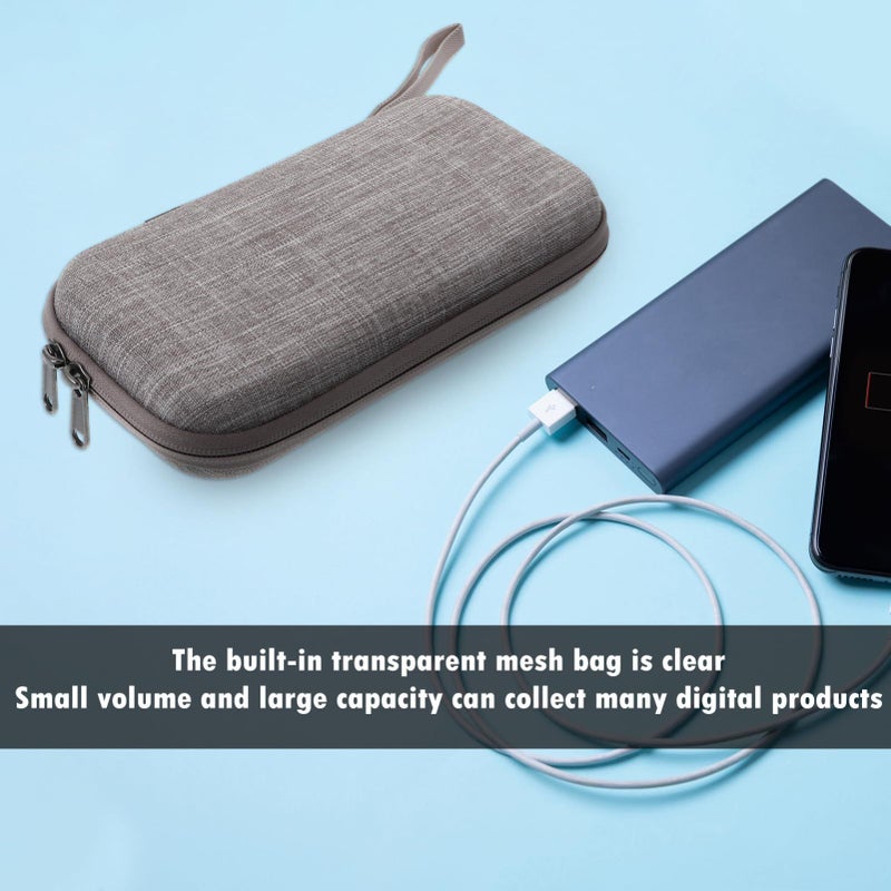 Battery Holder Organizer Travel Storage Case For Power Bank Earphone USB Flash Drive - Image 4