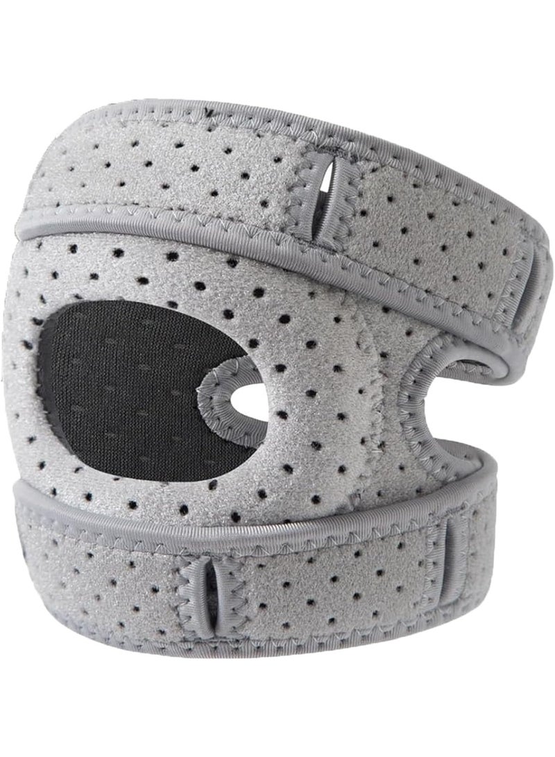 COYO Knee Brace for Women Men Adjustable Knee Support with Side Stabilizers Patella Knee Brace with Patella Gel Pads for Meniscus Tear Knee Pain Arthritis Pain Injury Recoverys Running Workout - Image 1