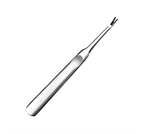 أداة مانيكير لأسوم 1 قطعة من الفولاذ المقاوم للصدأ لقص الجلد الميت وإزالة الزوائد الجلدية