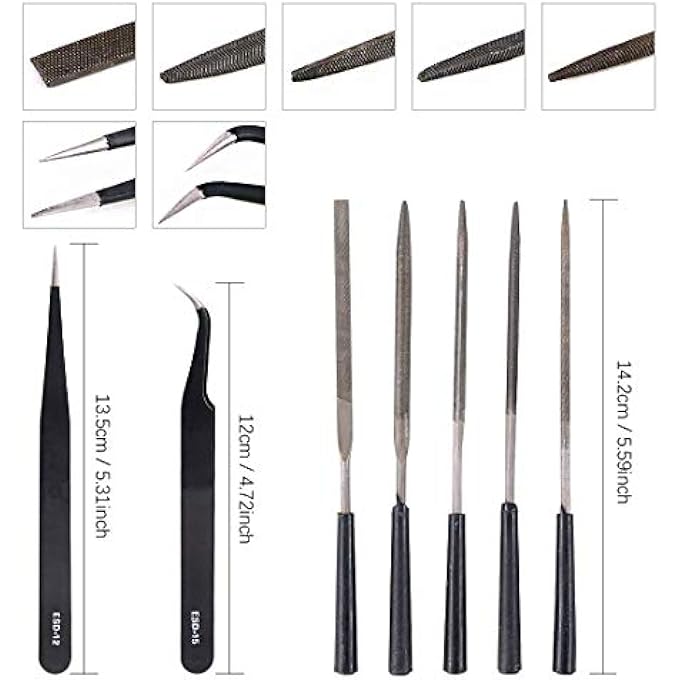 43PCS GUNDAM MODELER BASIC TOOLS CRAFT SET FOR PROFESSIONAL GUNDAM MODEL ASSEMBLE BUILDING - Image 3