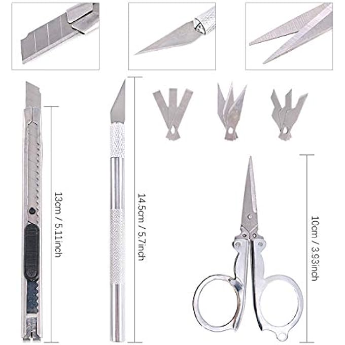 43PCS GUNDAM MODELER BASIC TOOLS CRAFT SET FOR PROFESSIONAL GUNDAM MODEL ASSEMBLE BUILDING - Image 4