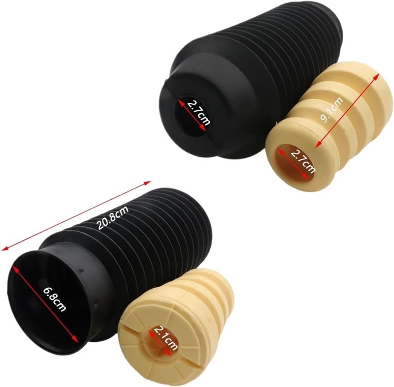 Wivplex Front Dust Cover Air Shock Absorber Boot Set for Mazda CX-7 - Image 2