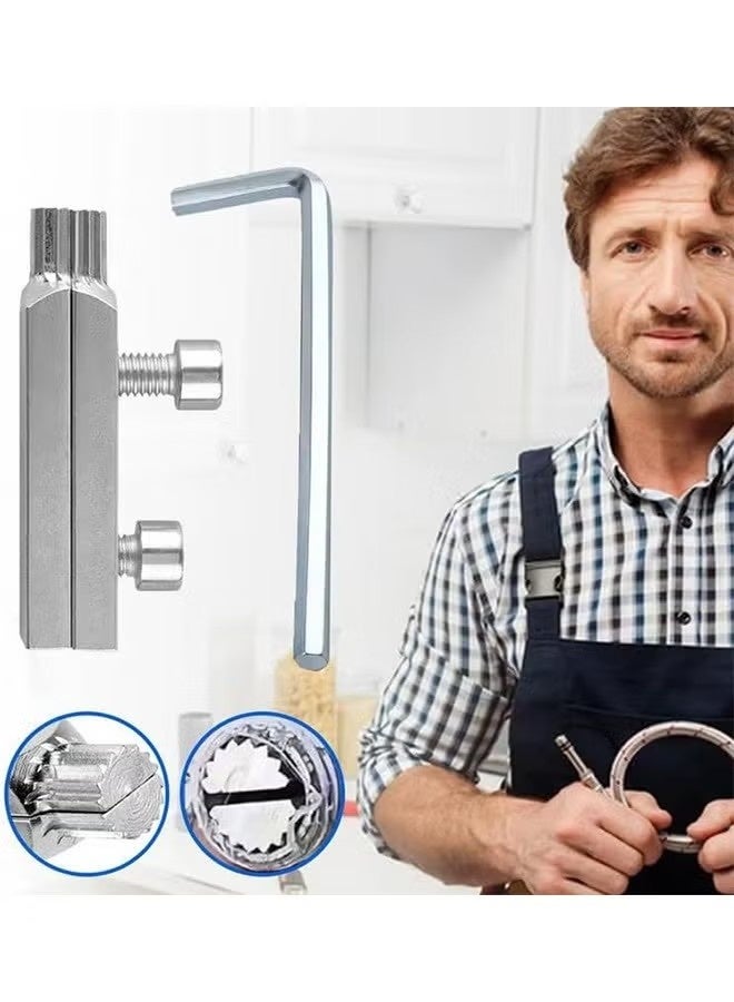 GMORO Stripped Screw Extractor Set For Damaged Screw Remover And Extractor Easy Out Bolt Extractor Kit Broken Allen Screw Removal Tool broken water pipe extractor - Image 2