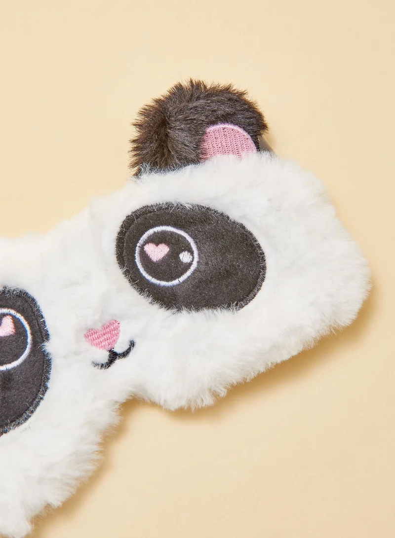 Pink Cactus Panda Eye Mask