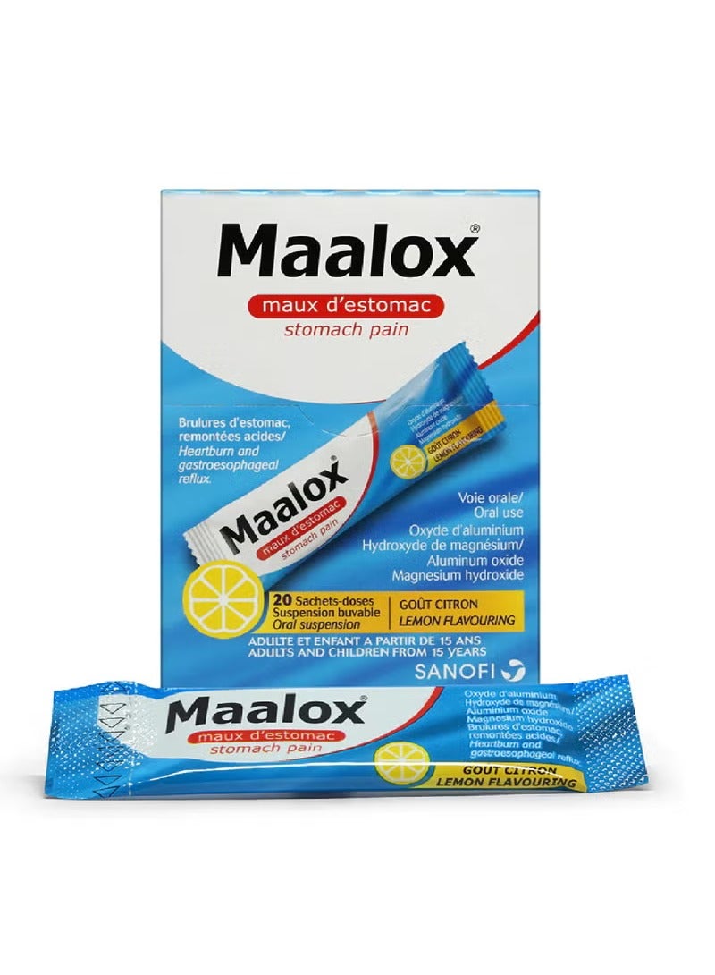 maalox plus Sachets 20'S For Stomach Pain