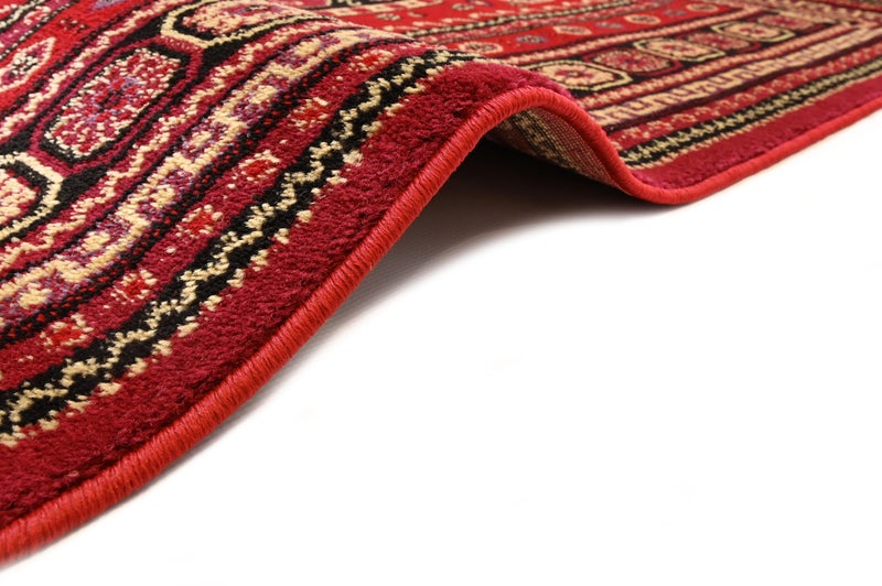 Alkaffary Carpet Taima Modern pattern with timeless elegance Size 3.00x4.00 , Color Red Black - Image 4
