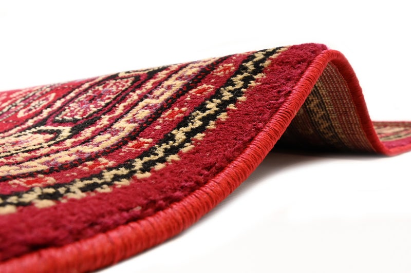 Alkaffary Carpet Taima Modern pattern with timeless elegance Size 3.00x4.00 , Color Red Black - Image 5