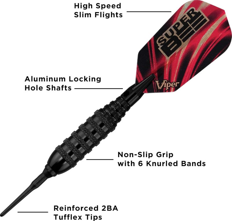 Viper Super Bee Soft Tip Darts, 16 Grams - Image 3