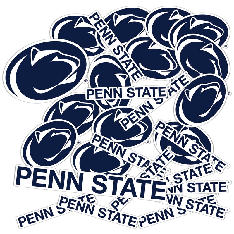Desert Cactus The Pennsylvania State University Sticker Penn State PSU Nittany Lions Vinyl Decals Laptop Water Bottle Car Scrapbook Sheet T1 Type 11