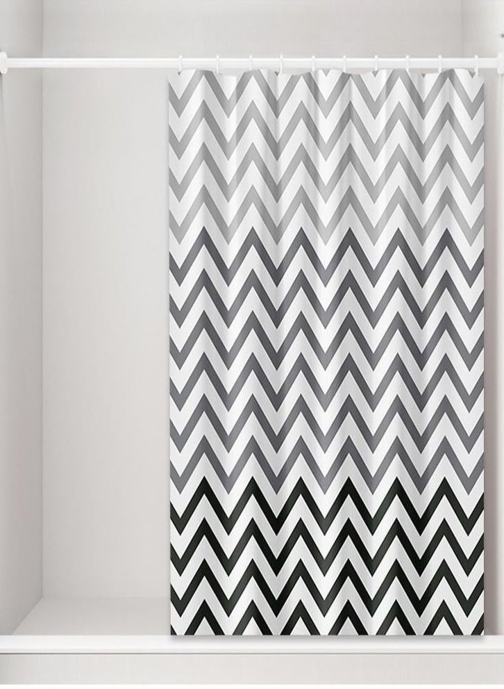 Waterproof Mildewproof PEVA Shower Curtains 180 x 180centimeter - Image 5