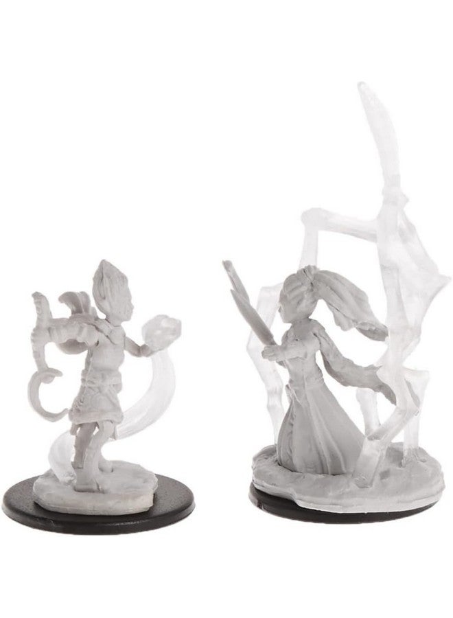WiZKiDS Pathfinder Deep Cuts Unpainted Miniatures: Wave 5: Gnome Female Druid  - Image 3