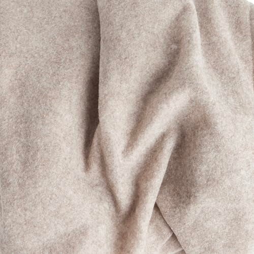 Desert Breeze Distributing Pure Merino Wool, Extra Fine Pre Felt Fabric for Craft, Needle Felting, Wet Felting, 19 Micron, Natural Brown Color, 12 x 59 inches - Image 4