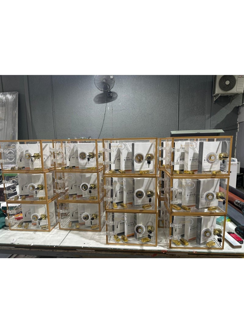 Custom Transparent Safe Box – Personalized Acrylic Safe with Your Name or Design | Decorative Mini Safe for Office, Home & Gifts | Clear Display Storage Box for Coins, Cash & Keepsakes - Image 3