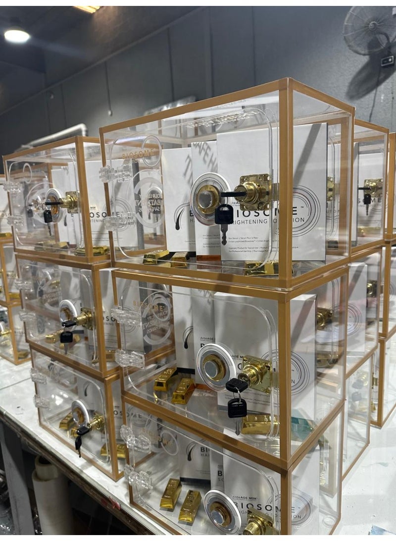 Custom Transparent Safe Box – Personalized Acrylic Safe with Your Name or Design | Decorative Mini Safe for Office, Home & Gifts | Clear Display Storage Box for Coins, Cash & Keepsakes - Image 4