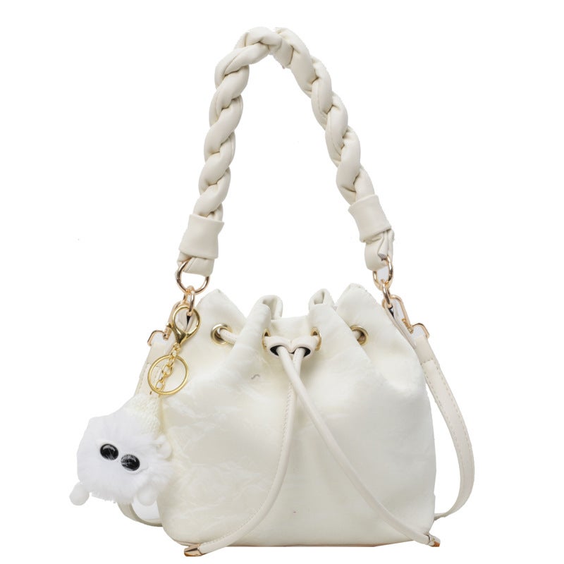 High-End Versatile Bucket Bag 2026 New Fashion Niche Trendy Crossbody Bag Women'S Handbag - Image 1
