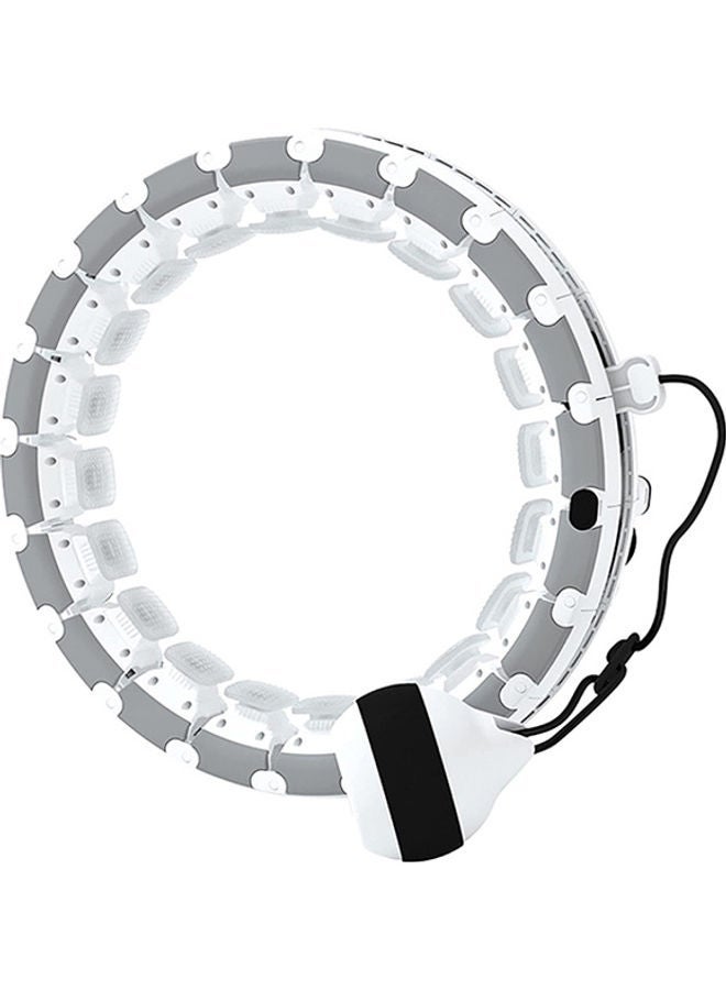 NIBEMINENT 24-Section Adjustable Smart Hula Hoop with Soft Gravity Ball  - Image 1