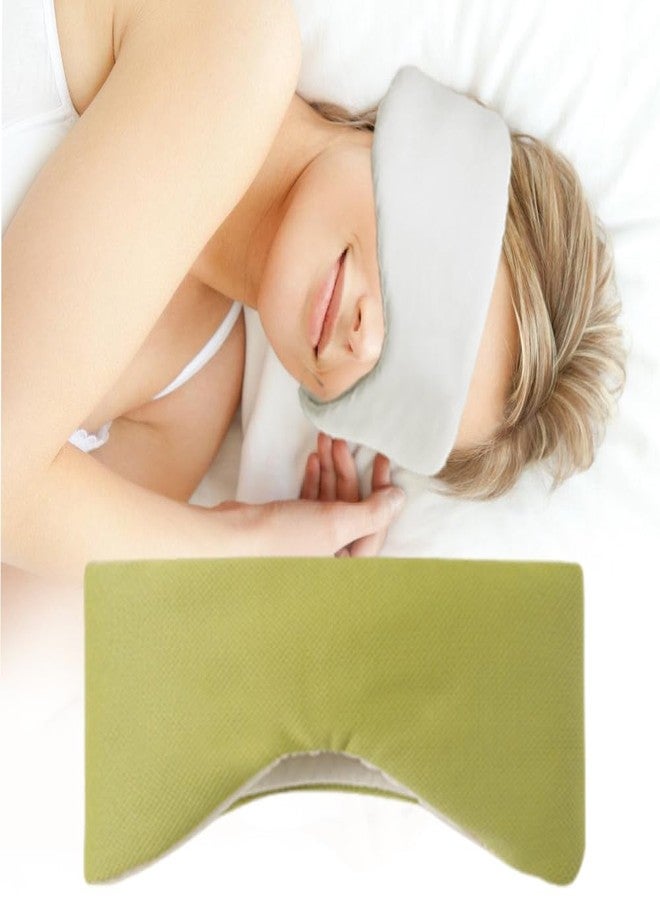 Ouliget Double Sided Sleep Mask,Warm and Cool Dual All Inclusive Noise Reduction Soft Pressureless Adjustable Ice Silk Mask,Cooling Fabric Soothing Mask - Image 1