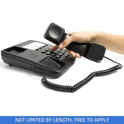 1st Choice Phone Cord, Black, 3 Pack, Universally Compatible - Image 5