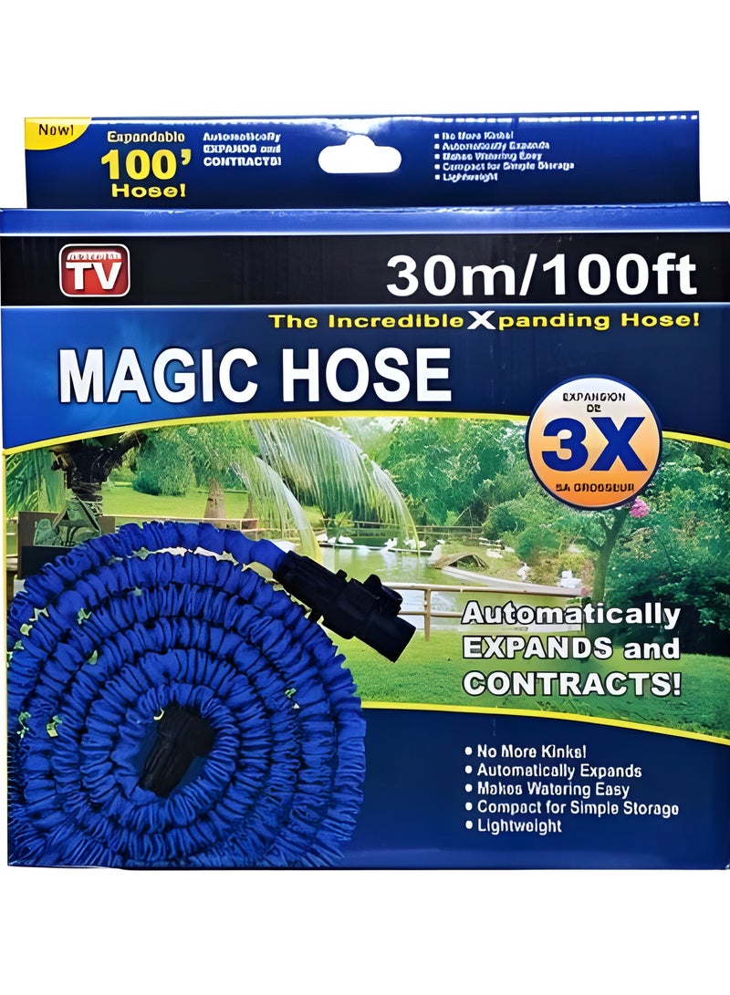 MAGIC HOSE Expandable Garden Hose Blue