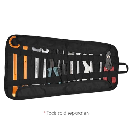 VIATERRA Essentials Heavy Duty Motorcycle Tool Roll - Tool Kit Bag for Tool Storage, Organization & Motorcycle Repairs (Only Pouch - Tools NOT Included) - Image 4