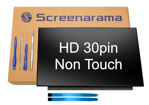 SCREENARAMA New Screen Replacement for NT156WHM-N44 V8.0, HD 1366x768, Matte, LCD LED Display with Tools - Image 1