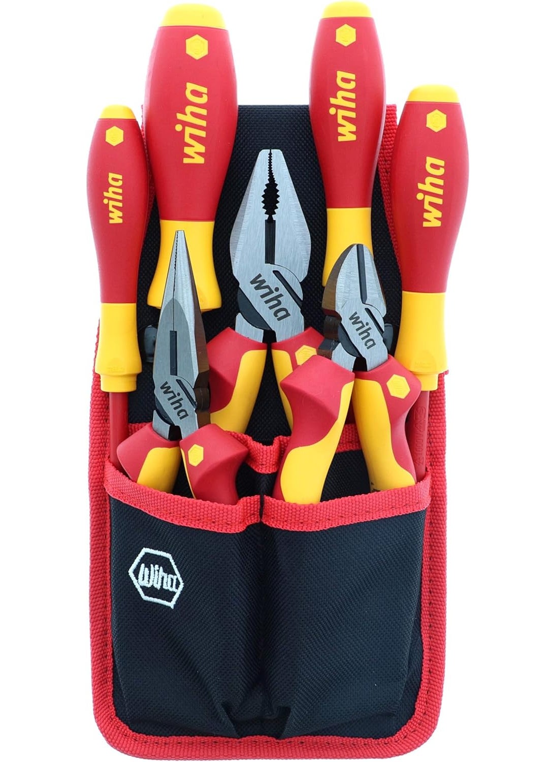 Wiha Wiha 32985 7 Piece Insulated Industrial Pliers and Screwdriver Set  - Image 1