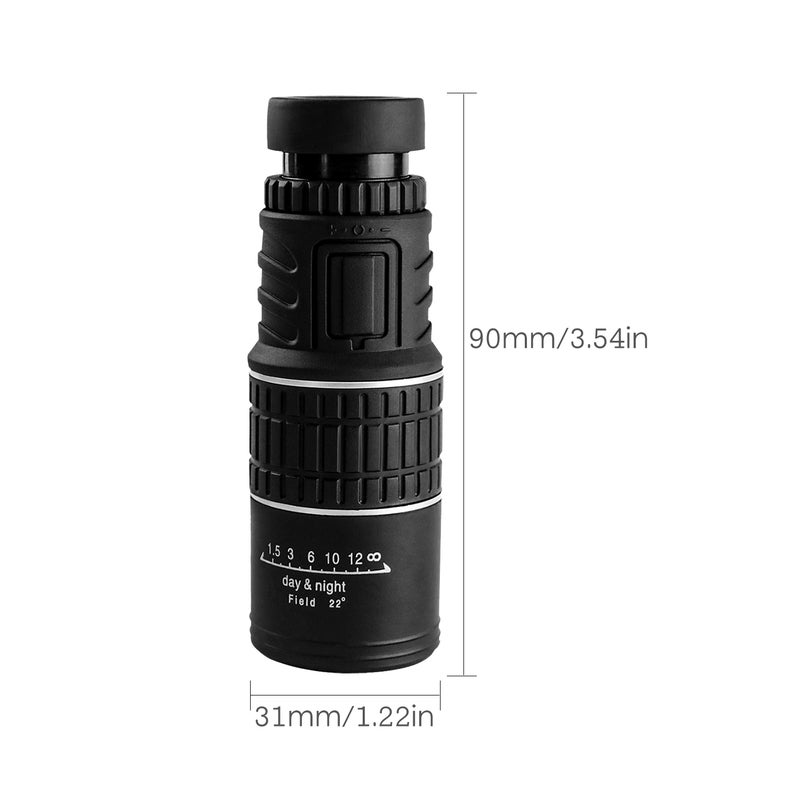 Beileshi Monocular Telescope 30*52 High Resolution Telescope 10X Focusing Monocular High Definition for Outdoor Fishing Traveling Watching Concert Ball Games - Image 5