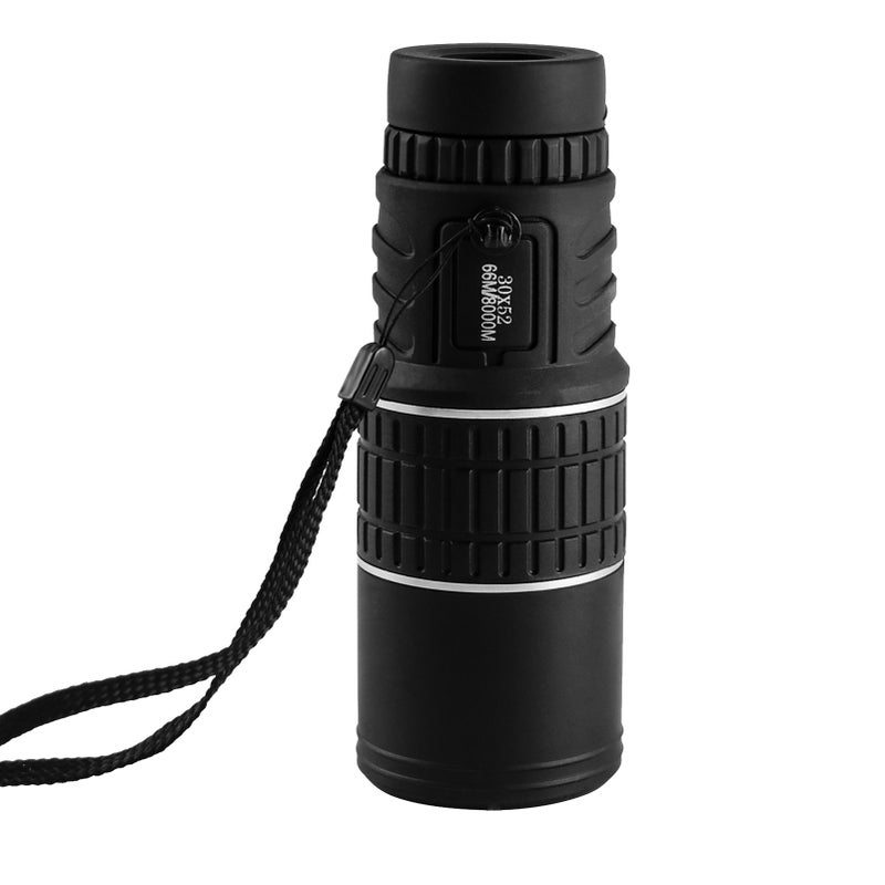 Beileshi Monocular Telescope 30*52 High Resolution Telescope 10X Focusing Monocular High Definition for Outdoor Fishing Traveling Watching Concert Ball Games - Image 1