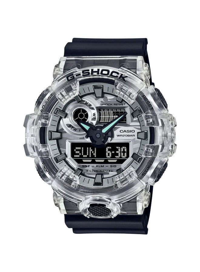سعر ومواصفات G-SHOCK ساعة رقمية من الراتنج GA-700SKC-1ADR (ZA4FB32F8FC834FC6E0E4Z) على Noon EG