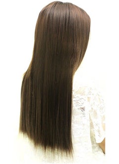 Ritzkart Hair Extension 25 Inc Golden Black Mix Highlighter Straight Extension 3H27 Golden Black  - Image 5