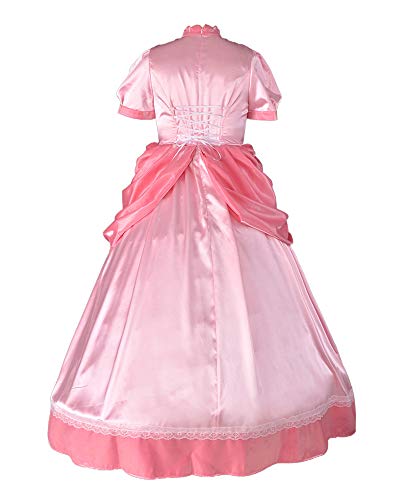 miccostumes Women's Costume Princess Cosplay Dress Deluxe Full Set with Crown Petticoat Earrings and Gloves (Small) - Image 3