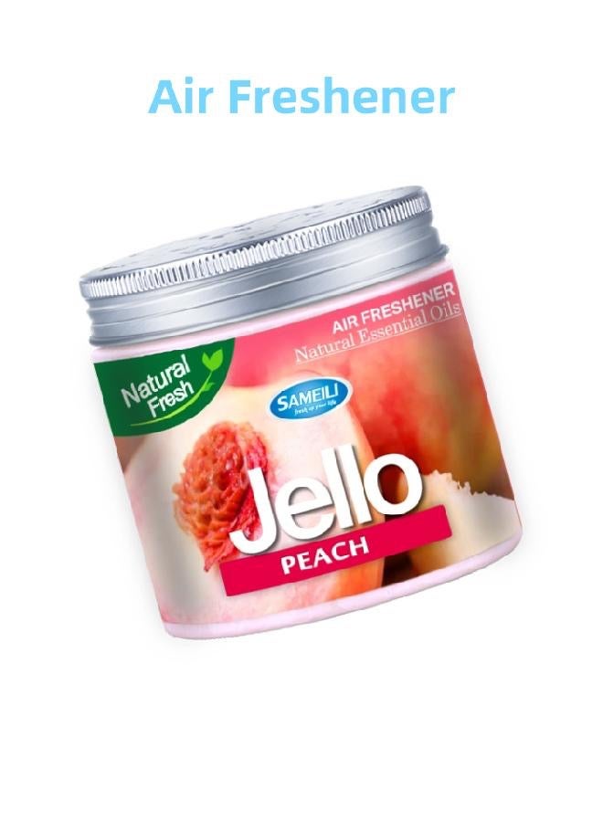 ساميلي معطر جو - رائحة الخوخ - مزيل الروائح - معطر جل - خزائن الغرف والحمامات والسيارة - 220 جرام - Image 1