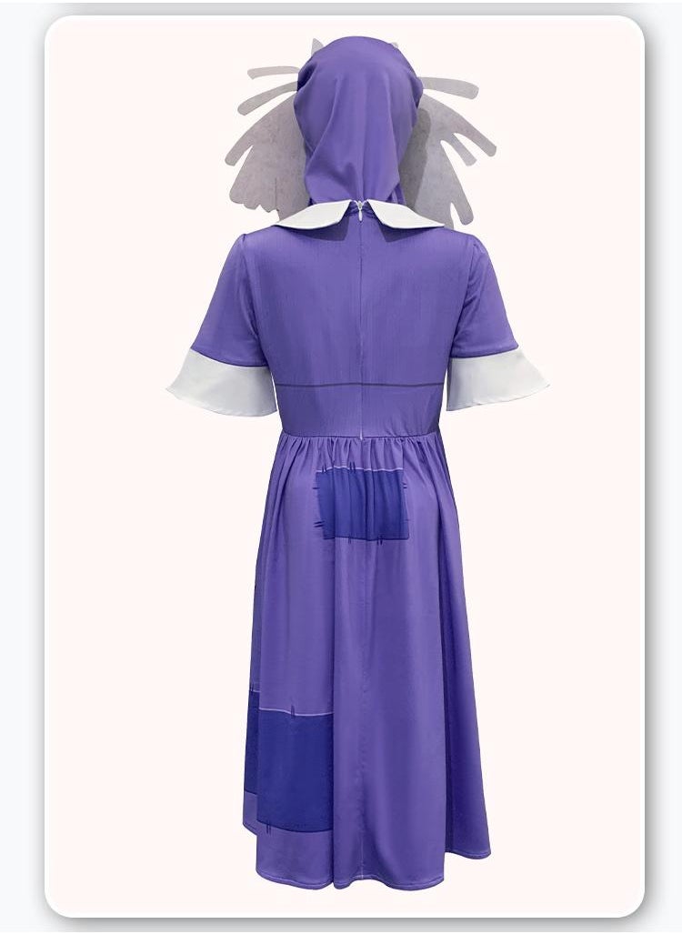 General - 1 Set Party Cosplay The Amazing Digital Circus Costume For Kids Adults Ragatha Costume With Mask And A Complimentary Plush Doll - Image 1