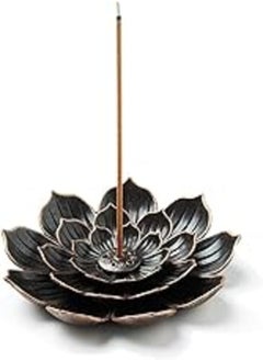 FASHION MANIA Incense Holder, Lotus Incense Holder for Sticks with Ash Catcher and Gourd Portable Incense Burner Incense Stick Holder for Meditation Yoga Home Decor 