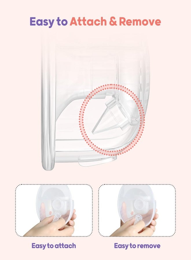 Nuliie Breast Pumps Accessories, Valves Replacement for Nuliie Wearable Breast Pump Electrical with Storage Bag (Model:S32) 4Pcs Duckbill Valves - Image 2