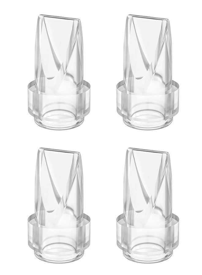 Nuliie Breast Pumps Accessories, Valves Replacement for Nuliie Wearable Breast Pump Electrical with Storage Bag (Model:S32) 4Pcs Duckbill Valves - Image 1