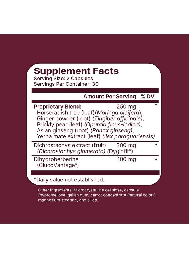 Santo Remedio Berberine, Dietary Supplement, Vegetarian, No Added Sugar, 60 Capsules, 30 Servings. - Image 4