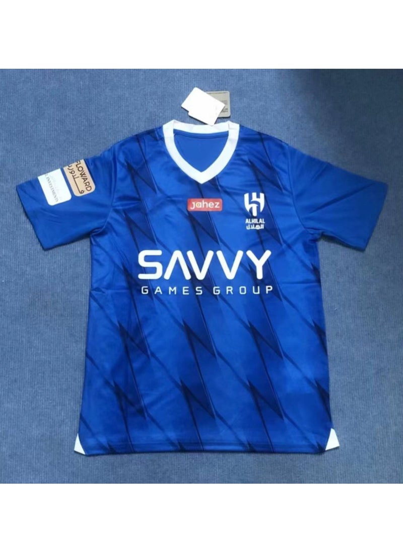 Generic - 2-piece set of Riyadh New Moon Football Club 10, 23-24 New Moon Home 10, Star New Football Jersey - Image 1