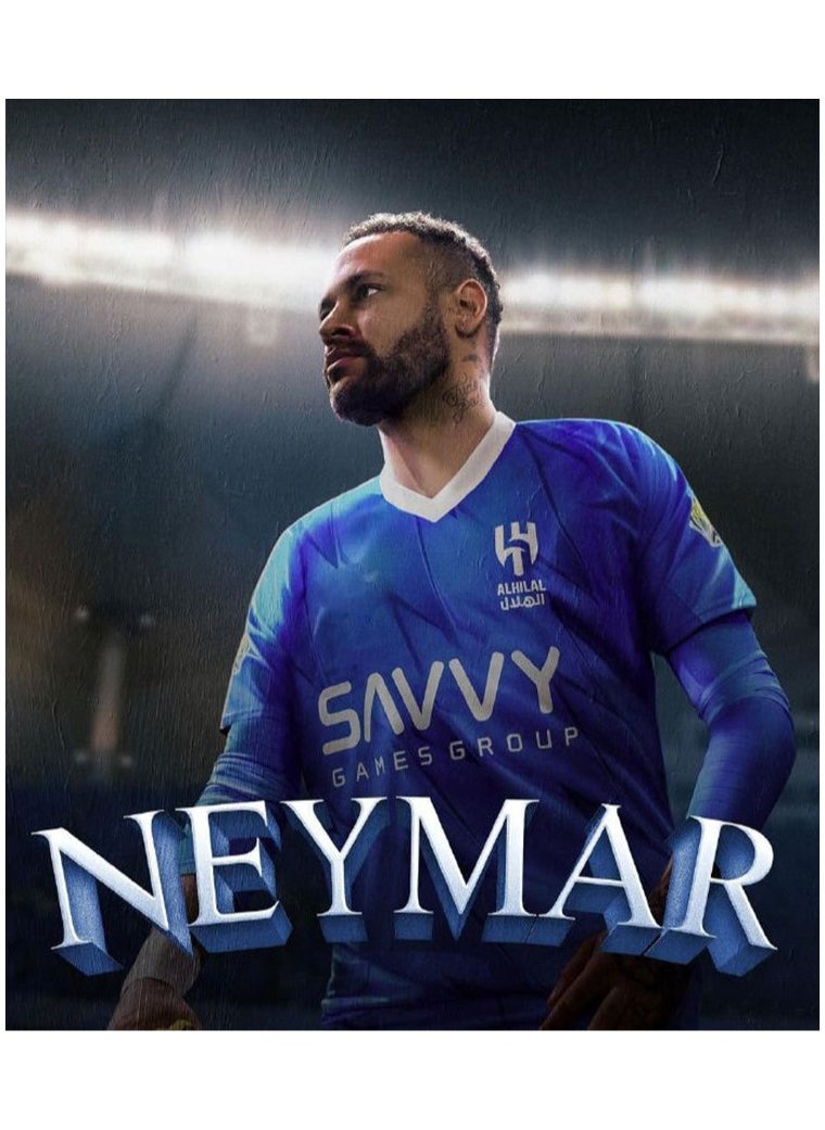 Generic - 2-piece set of Riyadh New Moon Football Club 10, 23-24 New Moon Home 10, Star New Football Jersey - Image 1