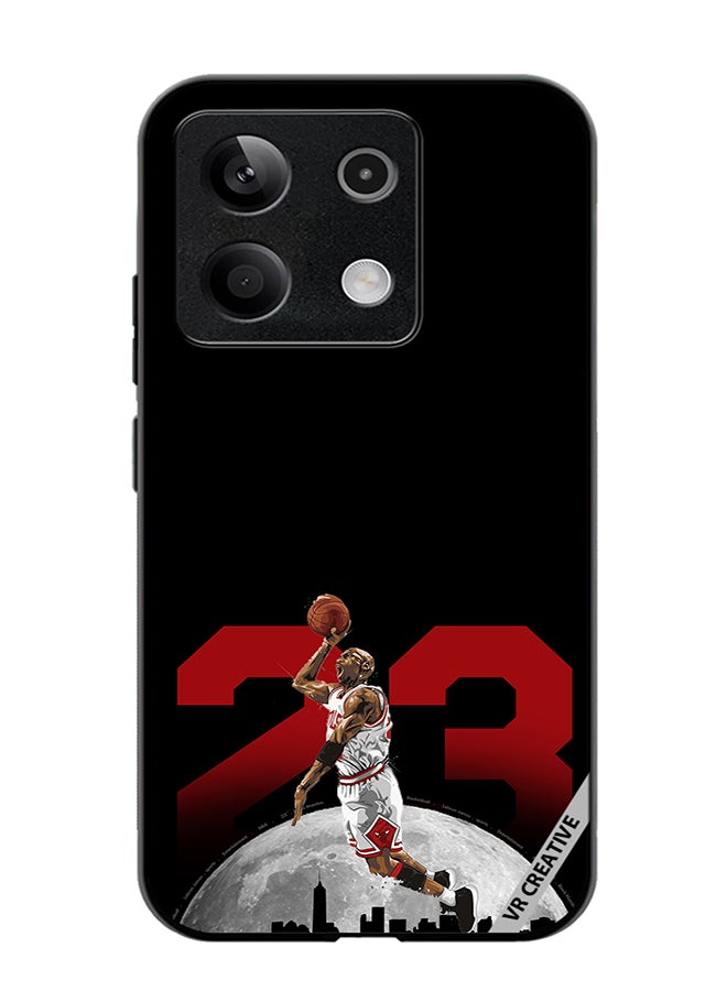 VR CREATIVE Protective Case Cover For Xiaomi Poco X6 Lebron 23 Over The City Design Multicolour - Image 1