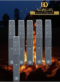 Banafa 6 Pieces Banafa Lighter Black  - Image 1